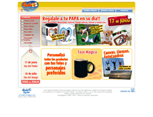 Tablet Screenshot of fotoregalos.com